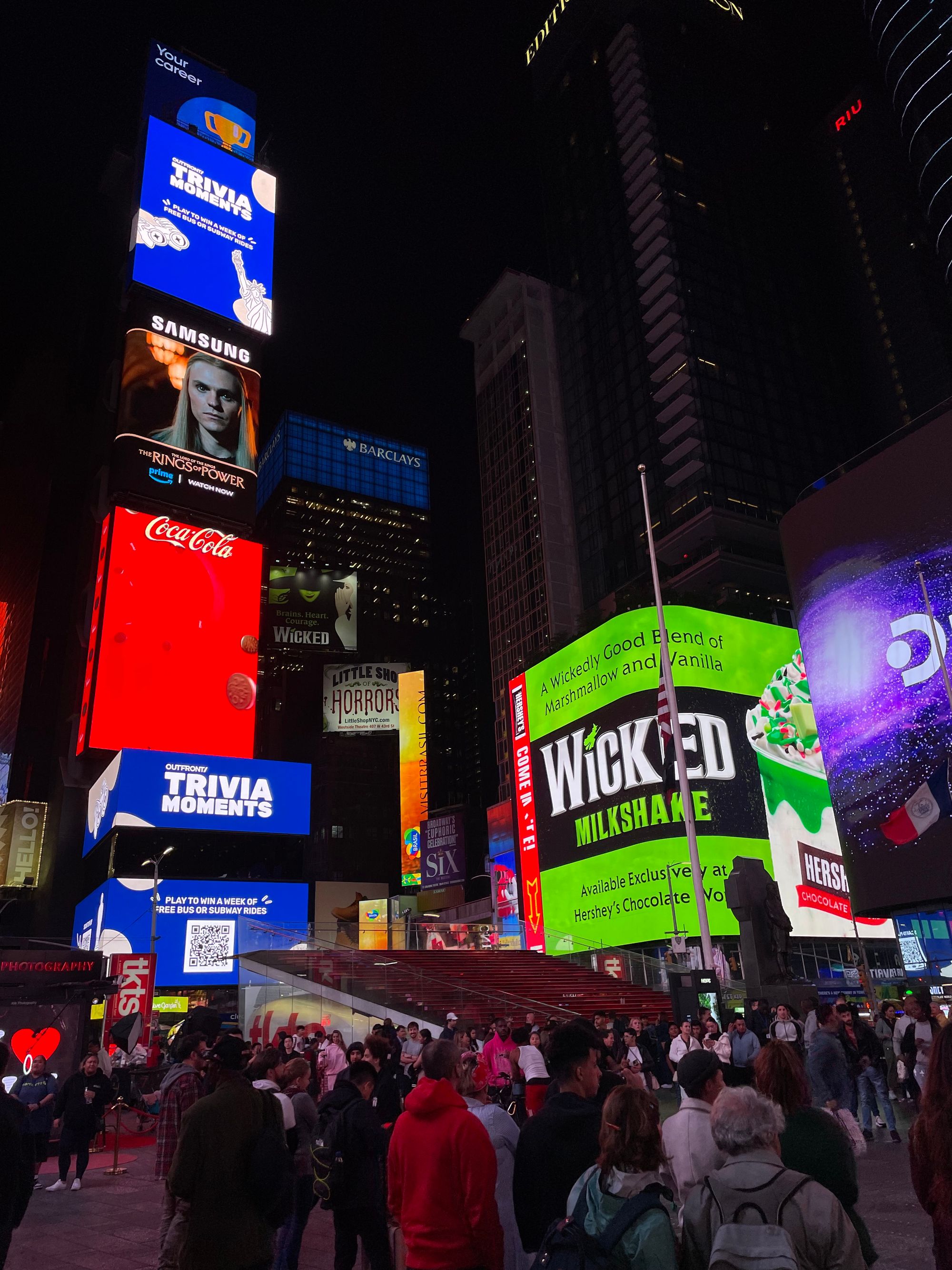 Your message on screens where people already decide